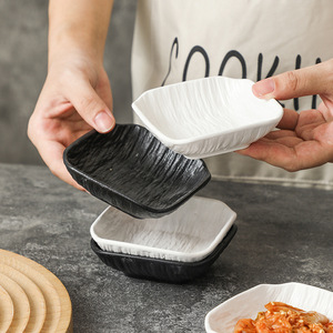 Vajilla de Cerámica para Restaurante y Hotel, Mini <span class=keywords><strong>Platos</strong></span> para Salsa de Soya, Salsas para Sushi, Condimentos para Hotpot, <span class=keywords><strong>Platos</strong></span> para Sazonar - Product Image 5