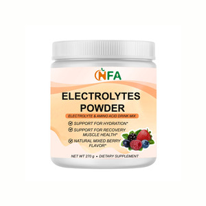 Poudre d'électrolytes en gros avec L-Glutamine pour améliorer l'énergie, la concentration et aider à la reconstruction des tissus endommagés - Product Image 1