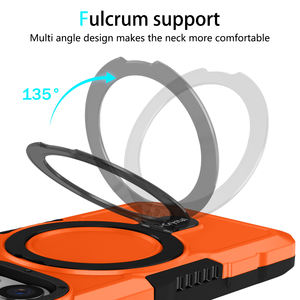 Funda para teléfono móvil de PC para iPhone XS XR 11 12 13 14 15, funda con anillo magnético, soporte para teléfono para <span class=keywords><strong>Samsung</strong></span> S23 Plus S24 ultra - Product Image 5