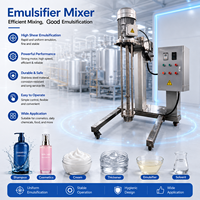 Mélangeur cosmétique pneumatique/électrique à cisaillement élevé Kinding, pompe homogénéisatrice émulsifiante en SUS316L pour applications chimiques et cosmétiques