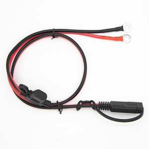 SAE naar Ring Terminal 14AWG <span class=keywords><strong>2</strong></span>-pins snelkoppelkabel SAE RP-adapter 8A/10A/15A zekering SAE batterijconnector - Product Image 2