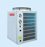 Pompe à chaleur air-eau électrique haute efficacité 18 kW R410A pour piscine, chauffe-eau extérieur mini EVI, utilisation hôtelière