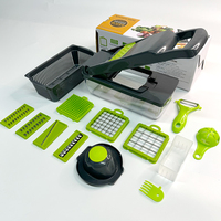 Nieuwe Groentesnijder Fruit 16-In-1 Handheld Keukengereedschap Multifunctionele Groentehakselui En Aardappelschiller Fruitsnijmachine