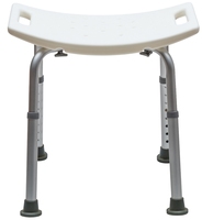 Siège de bain en aluminium Banc de salle de bain Chaise de douche pour personnes âgées et handicapées pour les fournitures de thérapie de réadaptation