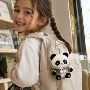 Set Regalo Aziendale Personalizzato, Peluche a Forma di <span class=keywords><strong>Panda</strong></span> su Misura, Portachiavi in Peluche con Design Personalizzato - Product Image 4