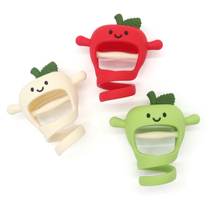 Jouets de <span class=keywords><strong>dentition</strong></span> sensoriels personnalisés pour enfants autisme sans BPA <span class=keywords><strong>fruit</strong></span> gant de <span class=keywords><strong>dentition</strong></span> en silicone pour bébé - Product Image 4