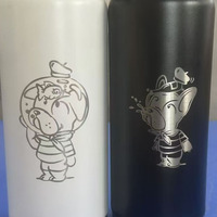 Botella de Agua Deportiva Personalizada con Logotipo, Botella de Viaje de Acero Inoxidable de 18oz, 26oz, 36oz