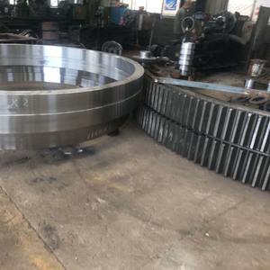 Rodillos de Soporte de Acero Forjado Grandes del Fabricante, Rodillos de Empuje Resistentes al Desgaste, Engranajes Anulares al por Mayor, Anillos de Rodadura de Engranajes - Product Image 3