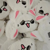 Porte-clés en peluche chat Gojo Geto noir et blanc, mignon, anime, doux, pendentif pour sac, cadeau pour fans, vente en gros fabricant