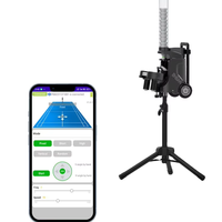 PB-MINI PRO Machine à balles de badminton durable, lanceur intelligent de volants, robot d'alimentation haute capacité, matériel d'entraînement professionnel