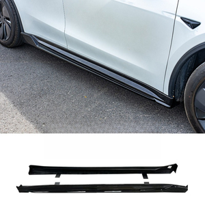 Accessoires de modification pour Tesla Model Y 2025+ : Spoiler de pare-chocs avant et arrière, diffuseur, extension de jupes latérales - Product Image 2