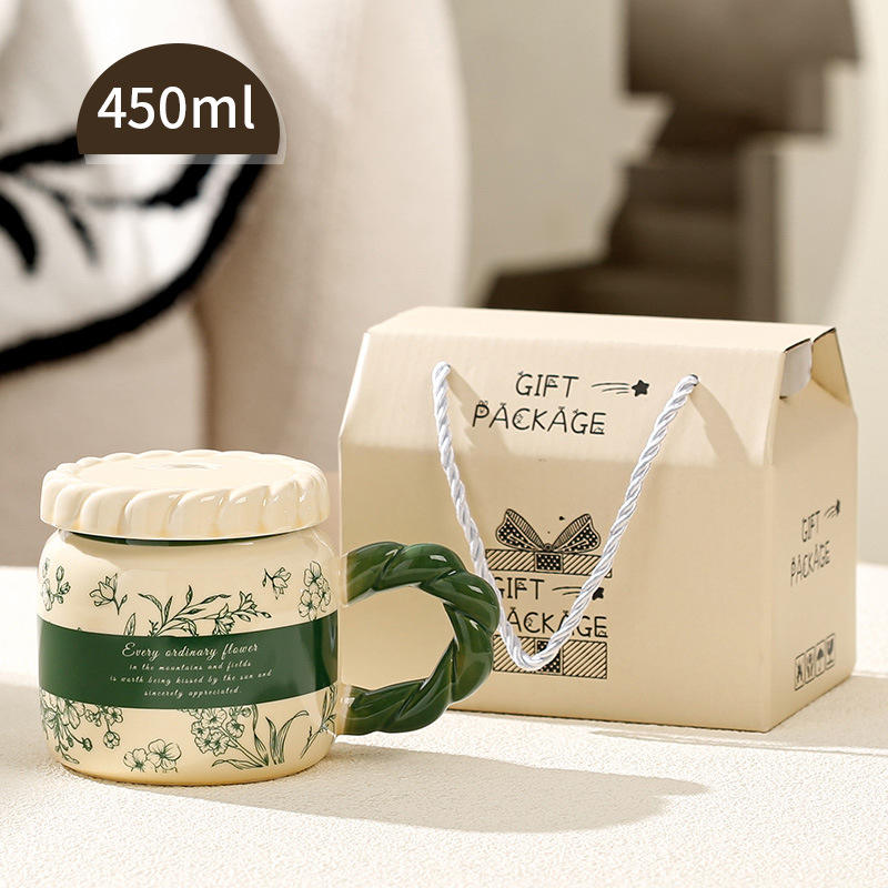 [Coffret cadeau] Mug vintage français - Vert