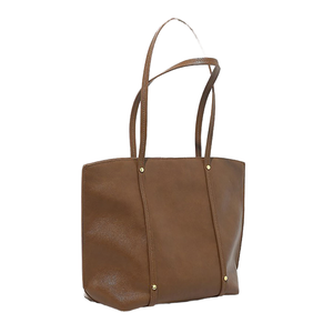 Grande Borsa Tote in Pelle PU per Lavoro e Viaggi, Borsa a Spalla Vintage con Borchie Dorate, Adatta per <span class=keywords><strong>iPad</strong></span> da 9,7 Pollici, Ordini all'Ingrosso Personalizzabili - Product Image 1