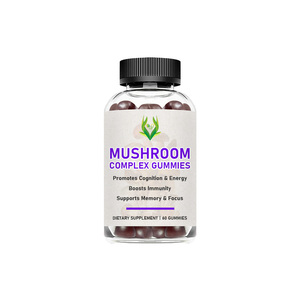 Bestselling Mushroom Complex Gummies Lmprove Focus & Memory Helps Support Cognitive Function Increase Energy & Productivity - Product Image 1