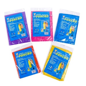 Poncho para adultos, talla única, impermeable, duradero, de vinilo, para viajes, senderismo y actividades al aire libre. - Product Image 3