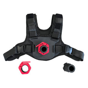 Nuevo <span class=keywords><strong>Chaleco</strong></span> Portaplacas Oxford para Carga de Pesas con 1 Par de Cierres para Entrenamiento de Fitness y Core - Duradero y Ajustable - Product Image 1