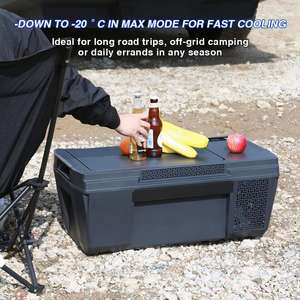 Refrigerador para Maletero de Cybertruck de 25L con Control por Aplicación, Enfriador de Almacenamiento para Camioneta, Nevera Portátil para Acampar al Aire Libre - Product Image 1