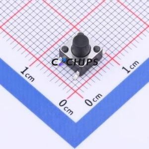 TSD003B06518A Tactile Switch SMD,6x6mm Switch Round Button 1.8N Vertical Mount 6mm - Product Image 1