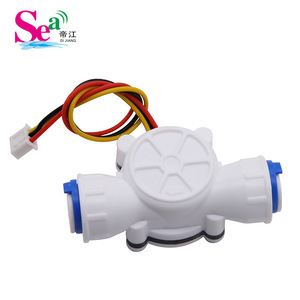 DIjiang S301 <b>Water</b> Purifier <b>Flow</b> Sensor Plastic POM 3/8 Quick Connect 0.3-6L/min Hall Effect Turbine <b>Flow</b> <b>Meter</b> OEM 3.5-24vdc - Product Image 6