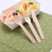 Ensemble de couverts jetables biodégradables en bambou Wanpin Wanpin-BCP3 avec cuillère, fourchette et couteau, fabriqué dans le Zhejiang pour le camping