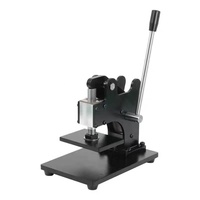 Machine de découpe manuelle de haute qualité pour le gaufrage et le poinçonnage de tissus et de cuir