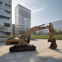 Excavatrice CAT 336D2L d'occasion en excellent état, faible usage, machine multifonction, moteur puissant de 34,1 kW, vente flash