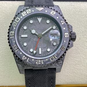 Reloj Mecánico para Hombre con Caja de Fibra de Carbono, Espejo de Zafiro de Alta Calidad, Calendario y Diseño Ejecutivo, Superventas - Product Image 1