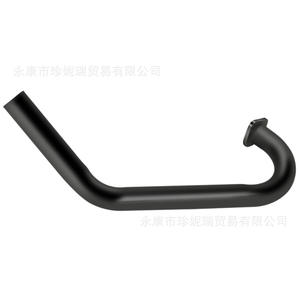 Tuyau d'échappement Zhen Nirui 78-1 en acier noir pour CT200U BT200X BAJAJ, pièce de rechange - Product Image 2