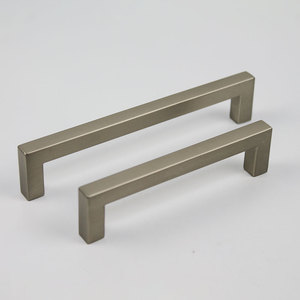 Stainless Steel Kitchen <strong>Knobs</strong> Handle Rope Push Button Cabinet Handles Pull Handles for Dresser Rustic Cabinet Round Flush - Product Image 2