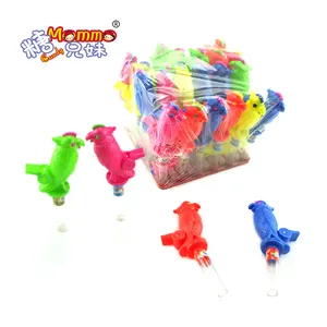 Nhựa bao bì màng phim hoạt hình chim gõ kiến chim đồ chơi hình dạng tiếng còi kẹo đồ chơi