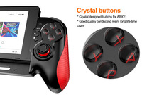 Kontroler Gamepad Nirkabel Getaran Ganda Ukuran Penuh untuk NS Switch N-Switch Joystick Joypad dengan Fitur Cerdas Lampu Pengisian Daya