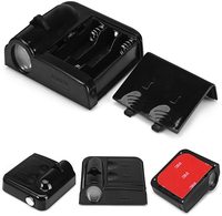Drahtlose 3D-Autotür Logo Schatten Projektor Lichter LED Auto Logo Tür Licht LED Autotür Willkommen Logo Laser Projektor Licht