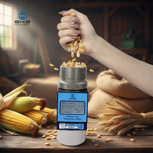 Medidor de Humedad Portátil para Granos de Café SKZ111B-2 con Pantalla LCD Multi-idioma y Repetibilidad del 0.5% para Tiendas de Segunda Mano de Temporada - Product Image 1