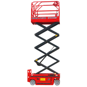 Plataforma elevadora de tijera Ever Star de 6-14 m de altura, eléctrica, de 2270x1120 mm para uso en interiores y exteriores - Product Image 1