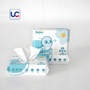 Custom Organic Non-Woven Flushable Feminine Wet <strong>Wipes</strong> Household Toilet <strong>Antiseptic</strong> 40pcs/Pack ISO9001 Certified for Butt Daily - Product Image 1