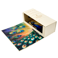 Nouvelle boîte cadeau pour vin en papier fantaisie de luxe personnalisée, emballage créatif, boîte à vin pliable en carton magnétique, vente en gros