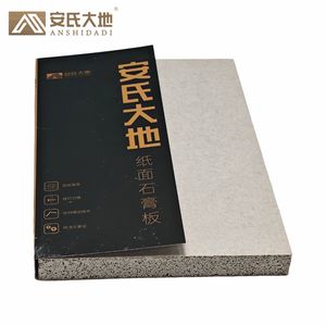 Plaques de plâtre modernes de haute qualité 9.5/12mm d'épaisseur panneau de gypse résistant à l'eau Cartongesso pour l'intérieur de l'hôtel - Product Image 4