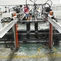 Machine à percer automatique à quatre têtes JIYU Z4XLBDTS pour le travail du bois avec servomoteur de superposition à trois positions Guangdong