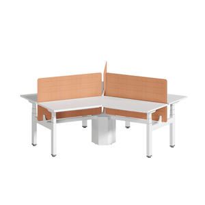 Modern Electric <b>Desk</b> Height Adjustable Office Table Wood <b>up</b> and <b>Down</b> <b>Desk</b> 2 Person Electric <b>Sit</b> <b>Stand</b> <b>Desk</b> - Product Image 5