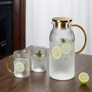 Bộ Nắp Cốc Lọc Chống Nóng Trong Suốt Bình Đựng Cà Phê Thủy Tinh - Product Image 1