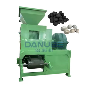 Ecological Friendly Green Wood Palm Shell Charcoal Ball Making Machine Coal Briquette Extruder Machinery - Product Image 1