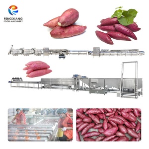 สายการผลิตมันเทศอัตโนมัติแบบกำหนดเองจากโรงงาน เครื่องแช่ล้างและอบแห้งมันเทศด้วยลม - Product Image 1