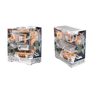 Boîtier de jeu Hurricane Beast Parallel World <span class=keywords><strong>Hatake</strong></span> Kakashi, thème ATX, tour moyenne, panneau latéral transparent, autocollants personnalisables - Product Image 4