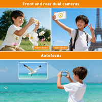 Caméra pour enfants avec traduction en temps réel et reconnaissance d'objets, capteur CMOS HD 1080p, écran 4 pouces, jouet éducatif pour les enfants de 3 à 12 ans
