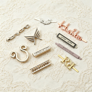 Écussons métalliques 3D personnalisés, design de marque tendance, étiquettes métalliques pour vêtements, adaptées aux sacs à main et aux vêtements - Product Image 4
