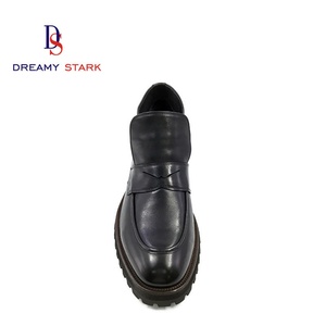 Dreamy Stark Classic Formal Autumn Winter High Top Shoes for Men Genuine Leather Shoes for Men Casual Shoes for Men - Product Image 2