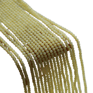 Cuentas redondas de jade de limón natural de 2mm, cuentas sueltas para pulsera, collar, suministros para hacer joyas DIY - Product Image 5