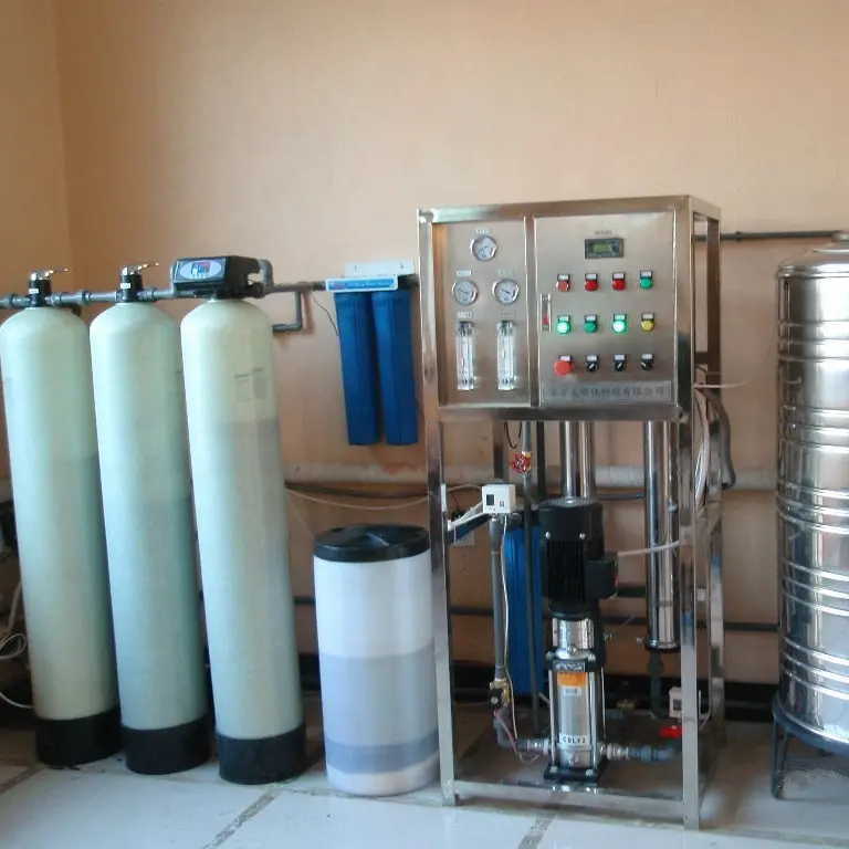 RO WatePure Water 500L/Hour Small Water Purification System RO Filtration Plant Reverse Osmosis Drinking Water Treatment Machine