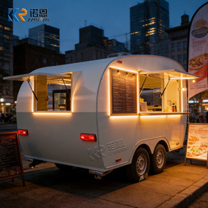 Camion de restauration mobile pour cappuccino, remorque unique pour la restauration <span class=keywords><strong>artisanale</strong></span> de café, remorque de concession - Product Image 6