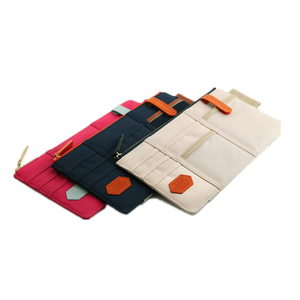 4 colores <span class=keywords><strong>Universal</strong></span> Auto Interior accesorios bolsa de almacenamiento de la visera de sol del coche organizador - Product Image 2